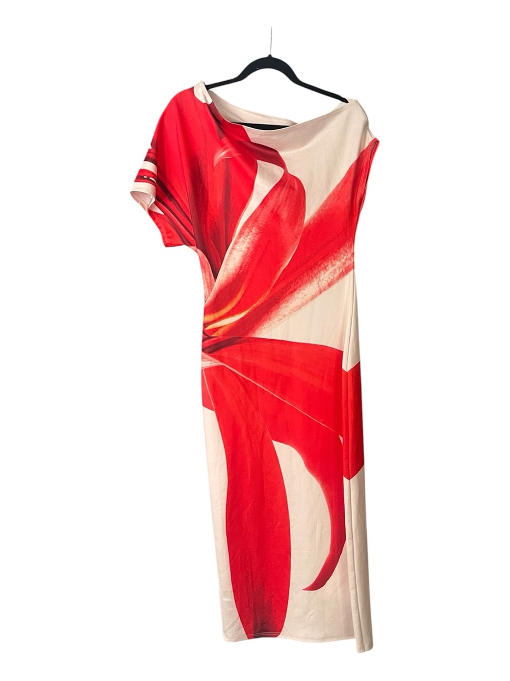 Floral Asymmetrical Dress - Women